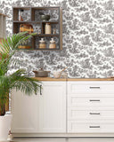 VI81000 Eglantine Licorice Wallpaper 