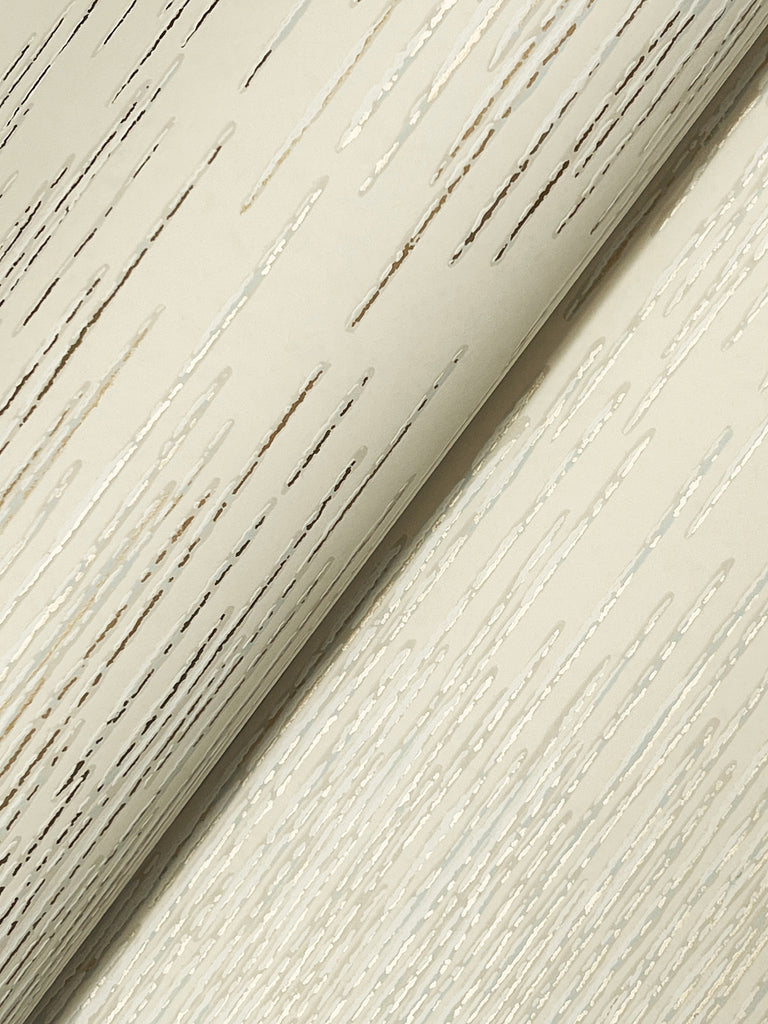 VR1501 Operetta Cream Metallic Columns Wallpaper – wallcoveringsmart