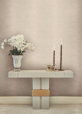 VR1502 Operetta Blush Metallic Columns Wallpaper