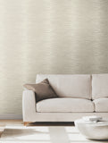 VR1504 Operetta Ivory Metallic Columns Wallpaper