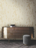 VR1511 Ginkgo Silhouette Neutral Cork Wallpaper