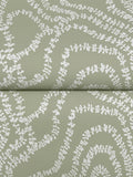 VR1513 String of Pearls Sage Vine Wallpaper