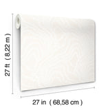 VR1514 String of Pearls Pearl Vine Wallpaper