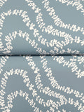 VR1516 String of Pearls Denim Vine Wallpaper