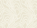 VR1518 String of Pearls Beige Vine Wallpaper