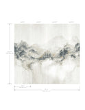 VR1520M Mystic Overlook Grey Wall Mural