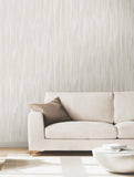 VR1522 Tribeca White Texture Stripe Wallpaper