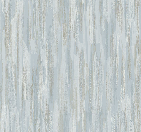 VR1524 Tribeca Light Blue Texture Stripe Wallpaper