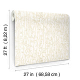 VR1559 Filigree Beige Abstract Wallpaper