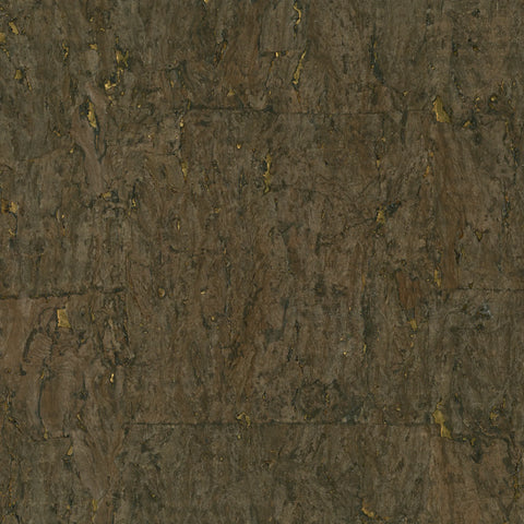 W3318.84 Metallic Chocolate Wallpaper