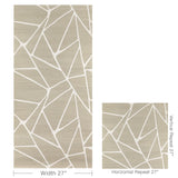 W3400.106 To The Point Ivoire Wallpaper