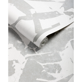 W3568.11 Social Canvas Silver Wallpaper