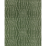 W3572.323 Puka Green Geometric Wallpaper
