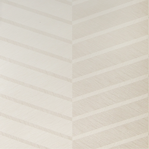 W3600.111 Herringbone Tweed White Wallpaper