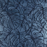 W3602.50 Botanical Florals Indigo Wallpaper 