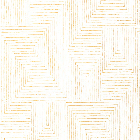 W3604.4 Neutral Geometric White Wallpaper 