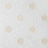 W3609.1611 Geometric Light Grey Wallpaper