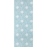 W3609.515 Geometric Blue Wallpaper 
