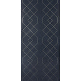 W3613.50 Indigo Geometric Wallpaper