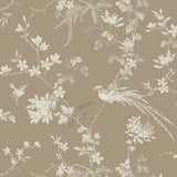 W3714.6 Beige Chinoiserie Wallpaper