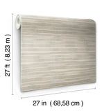W3716.106 Metallic Taupe Wallpaper 