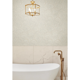 W3719.106 Ronald Redding Taupe Modern Wallpaper