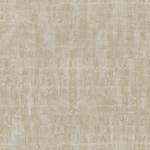 W3723.106 Taupe Geometric Wallpaper