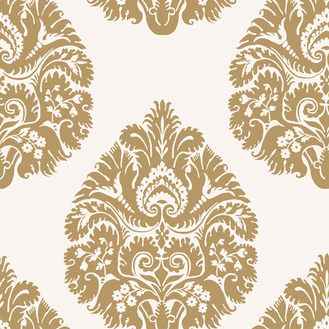 W3726.4 Damask Gold Wallpaper 