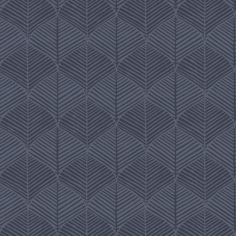 W3780.50 Geometric Blue Wallpaper