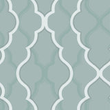  W3799.35 Damask Teal Wallpaper 