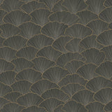 W3802.21 Chinoiserie Charcoal Wallpaper