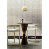 W3820.16 Kravet Design Modern Silver Wallpaper