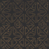  W3820.8 Kravet Design Modern Black Wallpaper