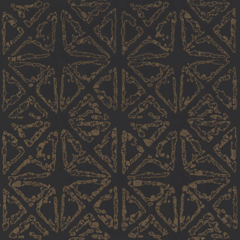  W3820.8 Kravet Design Modern Black Wallpaper