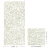 W3823.123.0 Panache Wp Leaf Kravet Couture Wallpaper