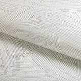  W3831.11 Modern Swirl Wp Silver Wallpaper