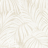 W3833.1 Leaf Paperweave Pearl Wallpaper 