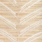 W3834.161 Plantae Emb Sisal Ivory Wallpaper