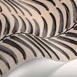 W3834.8106 Plantae Emb Sisal Noir Wallpaper