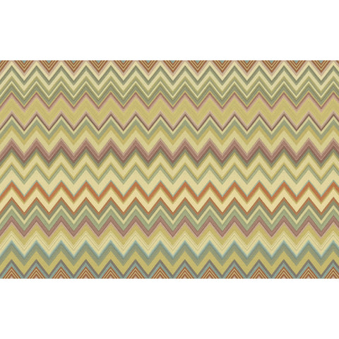 W3848.430 Happy Zig Zag Wp Green Chevron Wallpaper