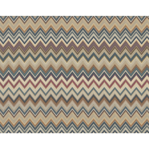 W3848.510 Happy Zig Zag Wp Brown Chevron Wallpaper