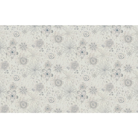 W3850.11 Magic Garden Neutral  Floral Wallpaper