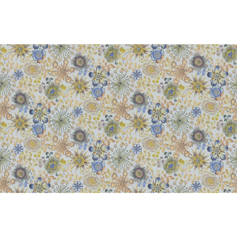 W3850.315 Magic Garden Yellow Floral Wallpaper