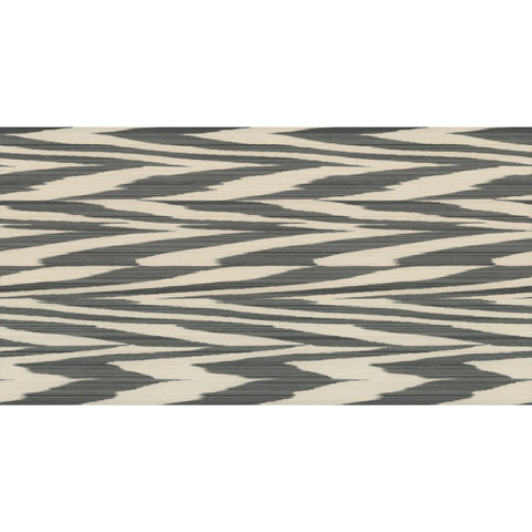 W3852.8 Flamed Zig Zag Wp Black Abstract Wallpaper