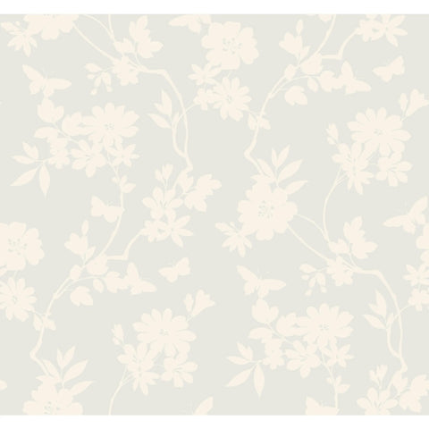 W3870.106 Neutral Floral Kravet Design Wallpaper