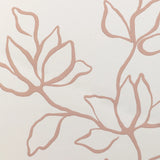 W3886.7 Floral Sketch Wp Petal Wallpaper