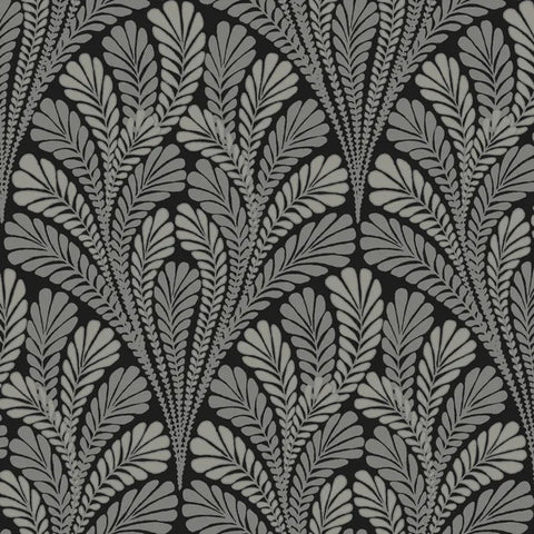 W3899.84 Black Botanical Wallpaper