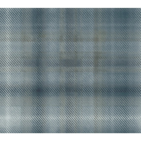 W3916.5 Blue Plaid Wallpaper
