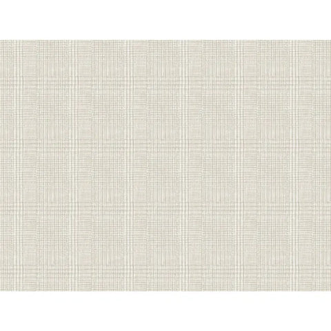 W3918.116 Beige Plaid Wallpaper