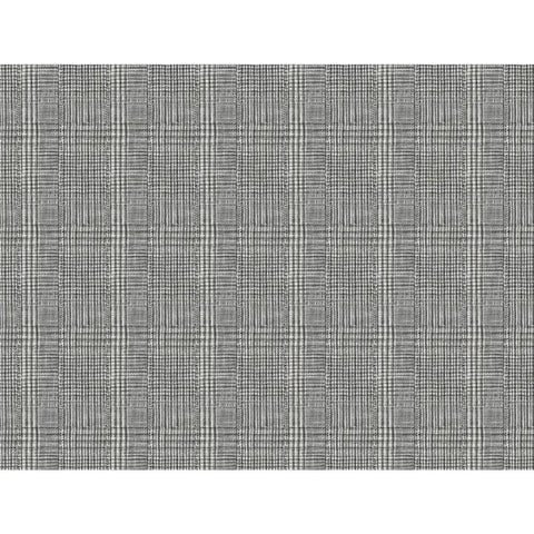 W3918.81 Grey Plaid Wallpaper 
